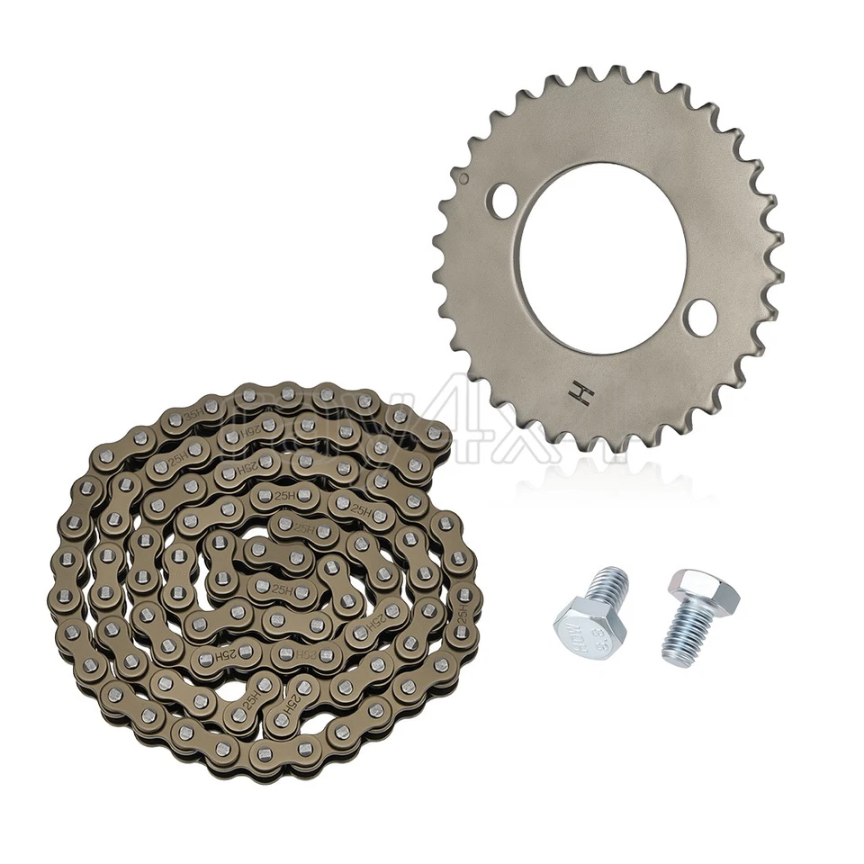 Cadena de leva de distribución y piñón y perno para Honda TL125S CB125S CT125 Foto 3 de 4