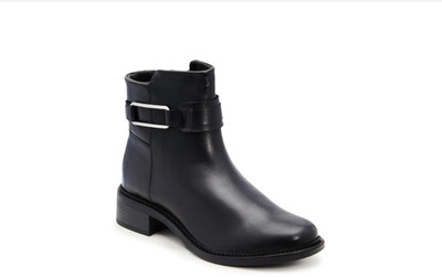 Clarks Collection Women's Black Leather Maye Bella Ankle Boots Shoe 9.5M NWB
