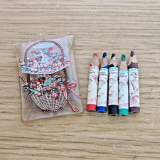 Little Dreamer Lovely Fan Miniatur Vintage Bleistifte im Etui