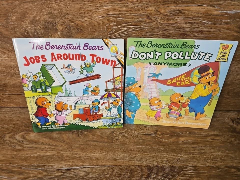 Berenstain Bears Book Lot Of 12 Paperback VTG  - Image 3 of 4