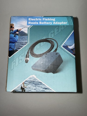 #ad Electric Fishing Reel Battery Adapter For Craftsman Compatible With Daiwa 800mj $15.99