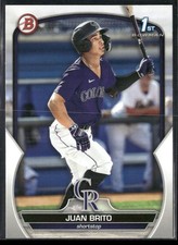 2023 Bowman #BP-77 Juan Brito Prospects