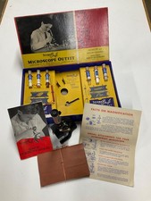 Vintage 1951 Science Craft Microscope Outfit - No. 305. with Senior Microscope.
