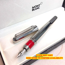 Rara Penna Stilografica Montblanc -Edizione Limitata Serie M Offerta Miesterstuck Benvenuto