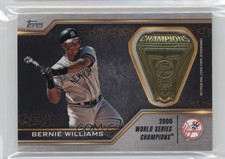 2021 Topps Commemorative World Series Rings Relic Bernie Williams #WSR-BW