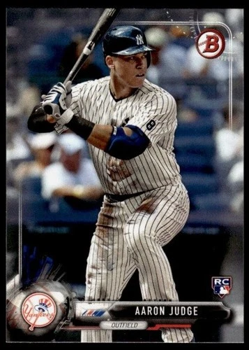 2017 Topps Bowman Aaron Judge New York Yankees Base Rookie Card #32