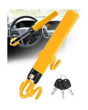 Tevlaphee Steering Wheel Lock - Heavy Duty Antitheft Device and Car Security ...