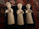 Vintage White Royal Copenhagen Angel's Choir Set Of 3 Denmark 4”  — photo 4