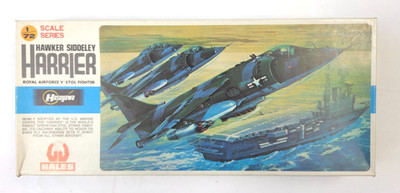 Hasegawa B6 1:72 Hawker Siddeley Harrier vintage 1975 -039-