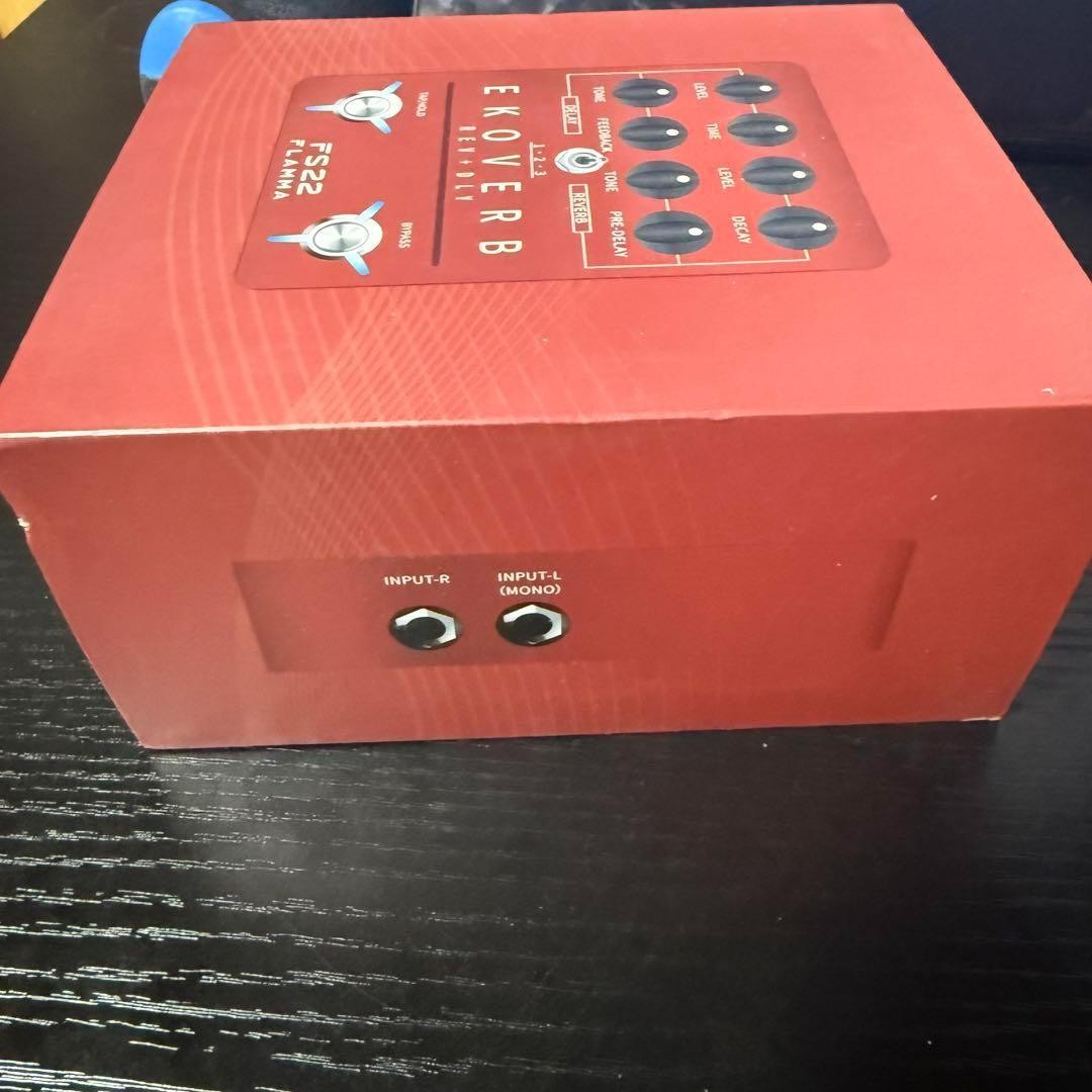 新品未使用　FLAMMA FS22 EKOVERB FLAMMA FS22 Ekoverb Guitar Stereo Dual Reverb Delay Effects