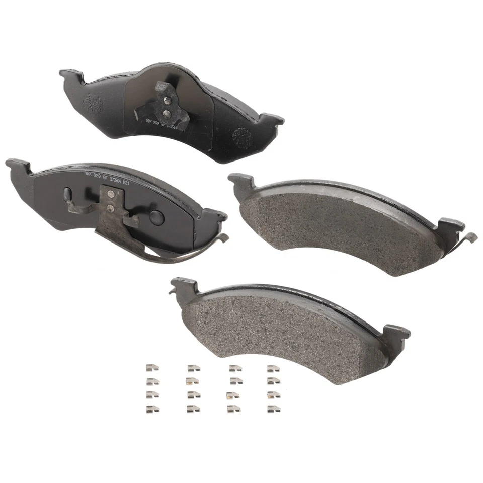 Kit de disco de freno y pastillas para Dodge Dakota 1999 delantero Foto 3 de 4