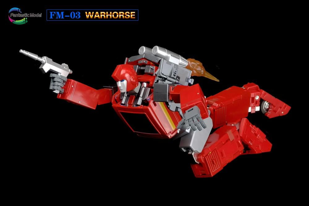 Fantastic Model Fans Toys - FM-03 Warhorse - Transformers Masterpiece Ironhide