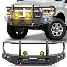 Front Bumper For 2010-2018 Ram 2500 3500 W Grille Guard Winch Led Light Drings Front Bumper For 2010-2018 Ram 2500 3500 W Grille Guard Winch Led Light Drings