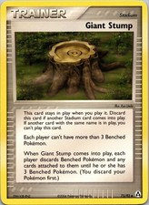 Giant Stump 75/92 Uncommon Legend Maker Pokemon Lightly Played