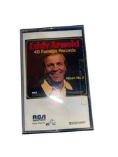 EDDY ARNOLD CASSETTE TAPE - 40 FAMOUS RECORDS ALBUM NO. 2 Rare Great Music