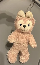 Shellie May Keychain Key Ring Backpack Clip Plush Duffy Bear Mickey Shelliemay