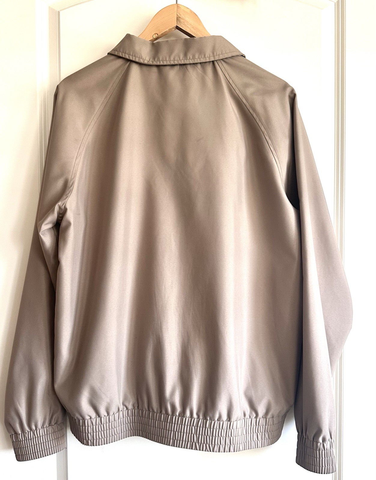 PENDLETON Tan Lightweight Bomber Jacket Mens M  Z… - image 2