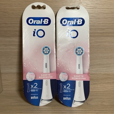 Oral-B iO Series Gentle Care Electric Toothbrush Replacement Brush Heads 4 Count