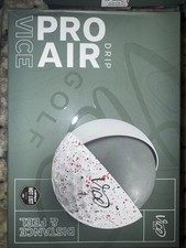 Vice Pro Air Drip Golf Balls Red Black Speckle 1 Dozen 12 balls NIB