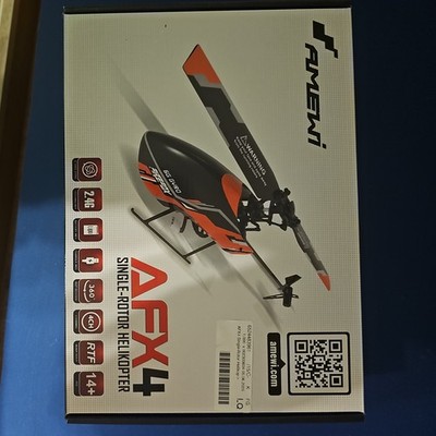 Amewi 25312 AFX4 Single-Rotor Helikopter 4-Kanal 6G RTF 2,4GHz RC Hubschrauber  