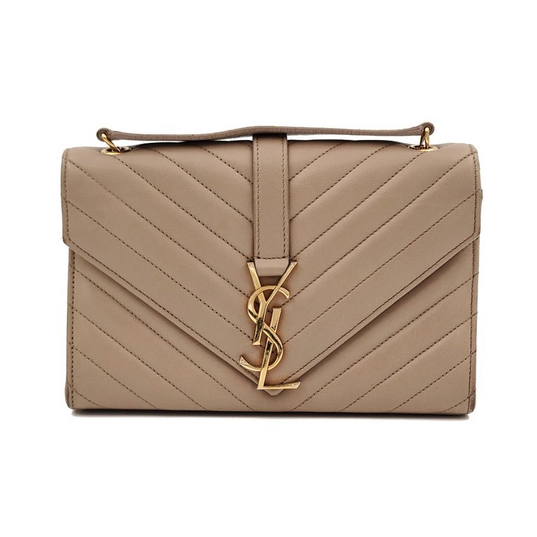 Borsa a tracolla Saint Laurent con catena monogramma 103122053 38465156