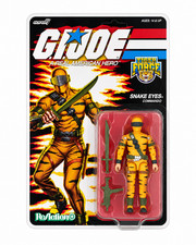 GI Joe Super 7 Reaction Plus Tiger Force Snake Eyes Commando New In Box