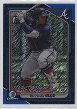 2024 Bowman Chrome Prospects Blue Shimmer Refractor 10/150 Douglas Glod v9t