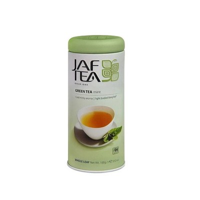 JAF TEA Mint Leaf tea   100g Tin Free Shipping World Wide