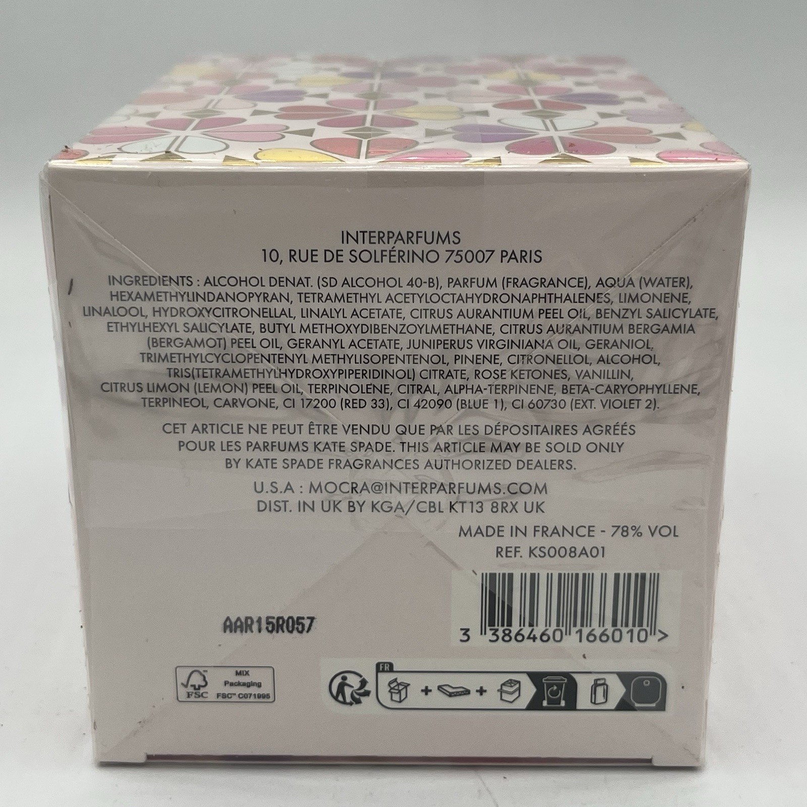 Kate Spade Pop Eau De Parfum  Spray 3.3 oz. 100 Ml New In Sealed Box *Authentic* thumbnail 6