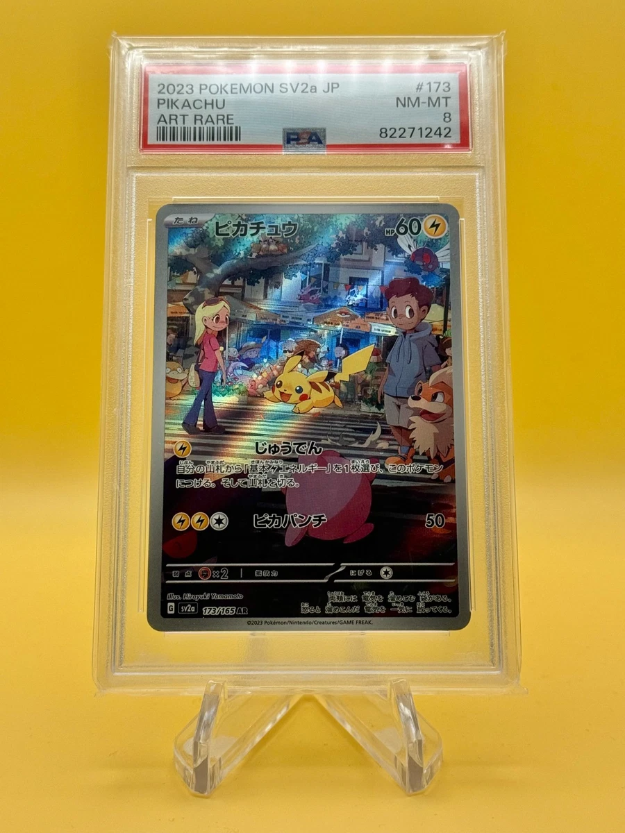 Pikachu Pokémon TCG Grade 8 Nintendo Individual Collectible Card