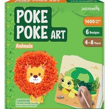 Poke Art Kits for Kids   Mess-Free Animal Crafts, Flower Pressing Fun