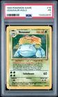 PSA 1 PR 1999 Base Set Venusaur 15/102 Holo Foil Pokemon WOTC Unlimited