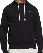 Nike Men's Dri-Fit Standard Issue Pullover Hoodie Black Size XLT DQ5818-010 NWT
