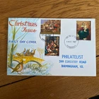 GB 1967 Christmas Issue Connoisseur Double-Dated FDC + Birmingham FDI pmks
