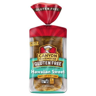 Hawaiian Sweet Gluten Free Bread Fresh Loaf 15oz