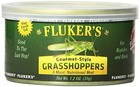 FlukerS Gourmet Canned Food Grasshoppers Free Shipping