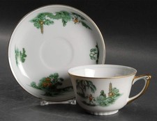 Narumi Manchu Cup & Saucer 383288
