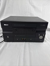 Vintage RCA VRD120HF Dual Deck VCR VHS HQ Dubbing Record TESTED FULLY WORKS!!!