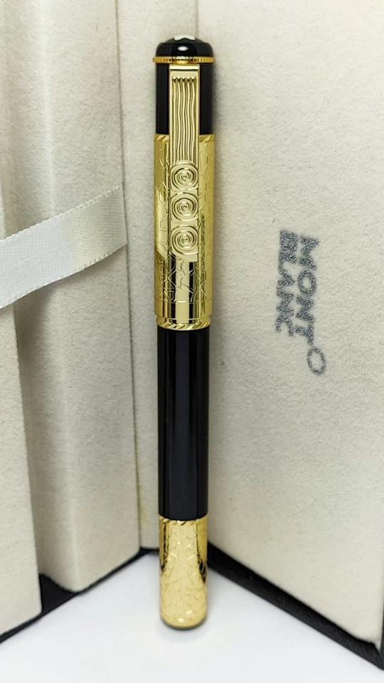 Montblanc Masters of Art Gustav Klimt Limited Edition Ballpoint Pen Black Ink - Image 4 of 4