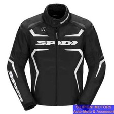 SPIDI GIACCA H2OUT SPORTMASTER D275 Colore 011 Nero/Bianco Per Moto Impermeabile