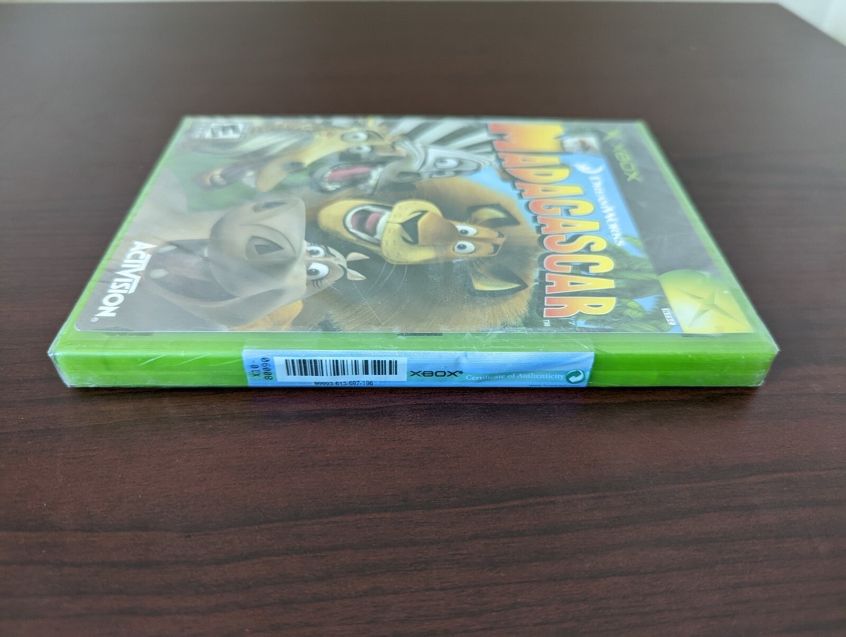 Jeu Xbox DreamWorks Madagascar - Version PAL, Bon état, Testé Et Ressurfacé Si Besoin