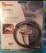 Targus Defcon CL Notebook Computer Cable Lock PA410U NEW