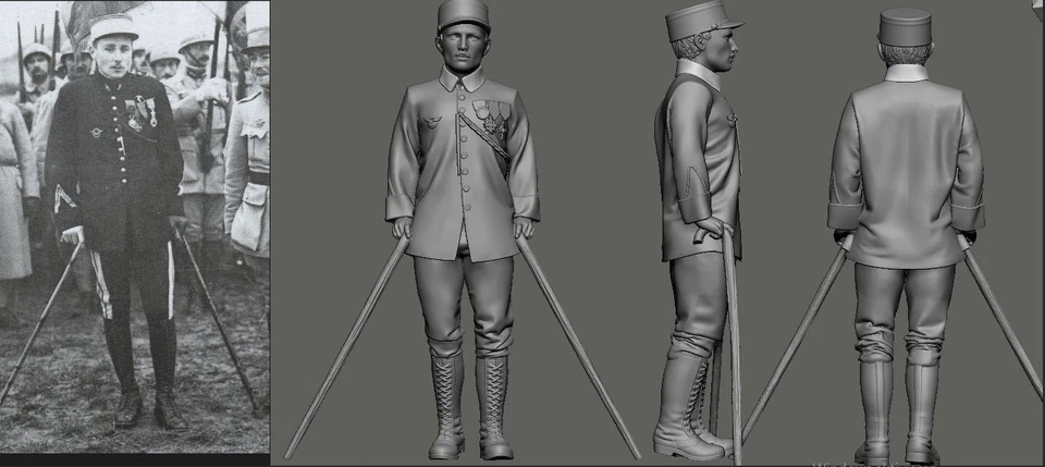 PEDDINGHAUS 3 D DRUCK Peddinghaus 3 D Impression 1/32 32160 WWI As Français "Les Cigognes" Heurtaux