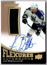 2023-24 Upper Deck Engrained Flexures Autographs LUC ROBITAILLE FS-LR LA UD Auto
