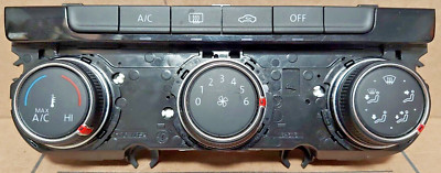 ORIGINAL VW Golf Climate Control Panel Temperature Unit A/C Heater 2015-17