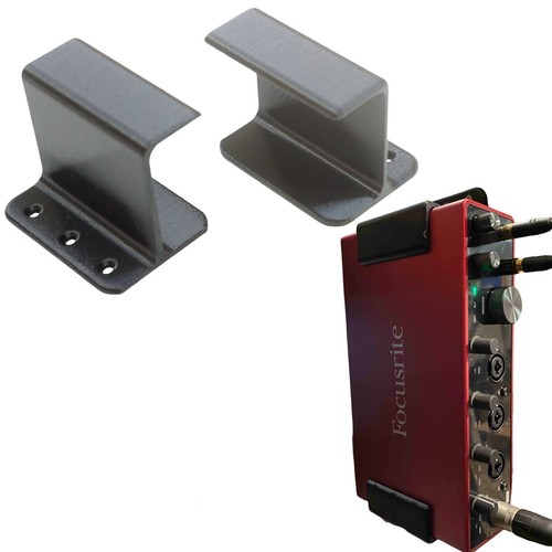 Desk / Wall Mounting Bracket Mount set for Focusrite Scarlett 18i8 3rd Gen - 第 1/10 張圖片