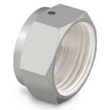 Swagelok SS-4-VCO-4-BL 316 Stainless Steel Blind Female Nut for 1/8 in. and 1/4