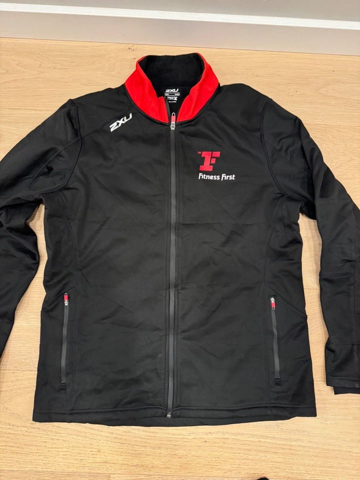 2XU Running Sports  Jacket Technical Windproof Shell Mens Size L zr708 - Image 2 of 4