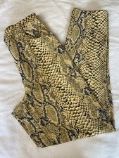 Alberto Makali Sport Women's snakeskin print chino pants size 6