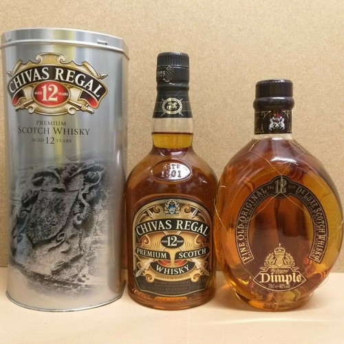 Chivas Regal Premium 12 Years Whisky OVP und Dimple 12 Years Old Original Whisky